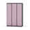 Novis Z garderobeskab lige topplade 6 rum B120 cm
