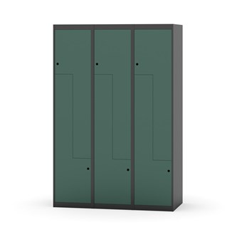 Novis Z garderobeskab lige topplade 6 rum B120 cm