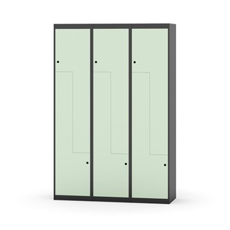 Novis Z garderobeskab lige topplade 6 rum B120 cm