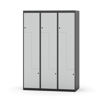 Novis Z garderobeskab lige topplade 6 rum B120 cm