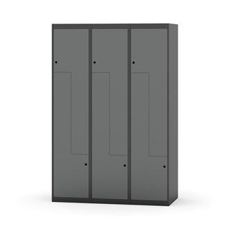 Novis Z garderobeskab lige topplade 6 rum B120 cm