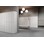 Novis Z garderobeskab lige topplade 6 rum B120 cm