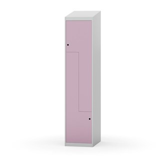 Novis Z garderobeskab skrå topplade 2 rum B40 cm