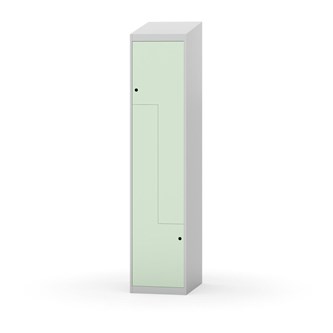 Novis Z garderobeskab skrå topplade 2 rum B40 cm