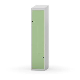 Novis Z garderobeskab skrå topplade 2 rum B40 cm