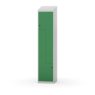 Novis Z garderobeskab skrå topplade 2 rum B40 cm