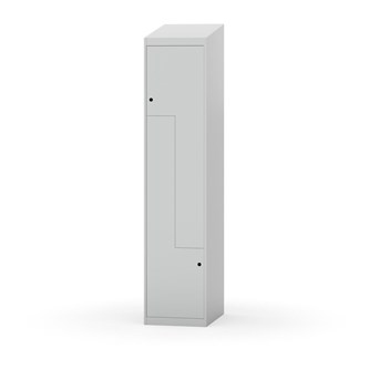 Novis Z garderobeskab skrå topplade 2 rum B40 cm