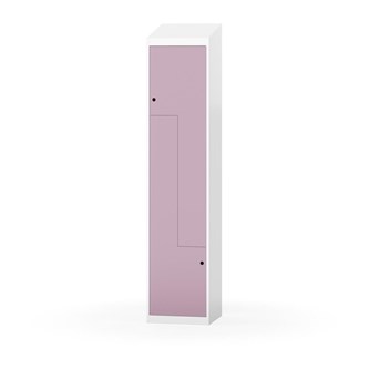 Novis Z garderobeskab skrå topplade 2 rum B40 cm