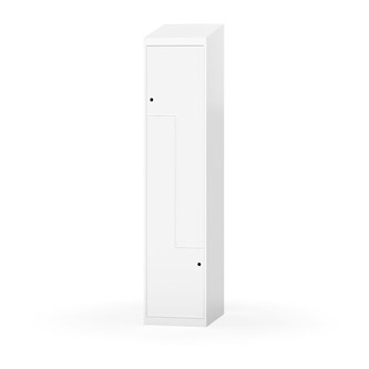 Novis Z garderobeskab skrå topplade 2 rum B40 cm