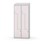 Novis Z garderobeskab skrå topplade 4 rum B80 cm