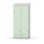Novis Z garderobeskab skrå topplade 4 rum B80 cm