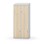 Novis Z garderobeskab skrå topplade 4 rum B80 cm