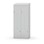 Novis Z garderobeskab skrå topplade 4 rum B80 cm