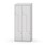 Novis Z garderobeskab skrå topplade 4 rum B80 cm