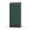 Novis Z garderobeskab skrå topplade 4 rum B80 cm
