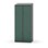 Novis Z garderobeskab skrå topplade 4 rum B80 cm
