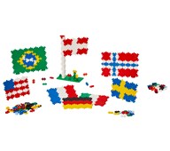 PLUS-PLUS Verdens flag