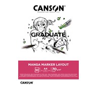 Manga Marker Graduate blok 70 g A4