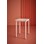 Multiflex bord HPL 50x60 cm stabelbar sølv stel
