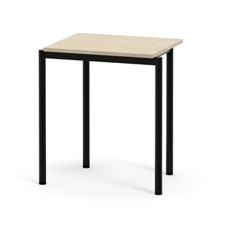 Multiflex bord HPL 50x60 cm stabelbar sort stel