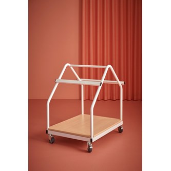 Multiflex transportvogn til stabelbare borde