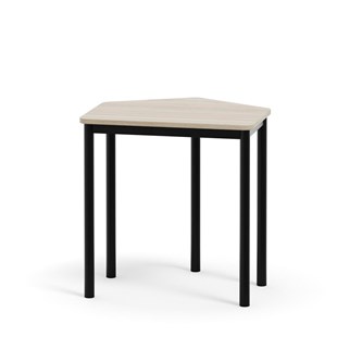 Bord 12:38 FSC HT 5-kantet 70x60 cm sort understel