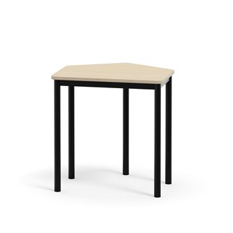 Bord 12:38 FSC HT 5-kantet 70x60 cm sort understel