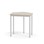 Bord 12:38 FSC HT 5-kantet 70x60 cm hvidt understel