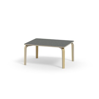 Arcus bord linoleum birk 100x80 cm