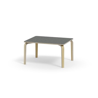 Arcus bord linoleum birk 100x80 cm