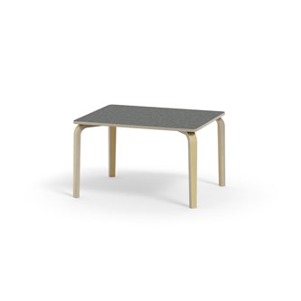 Arcus bord linoleum birk 100x80 cm
