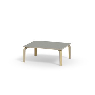 Arcus bord linoleum birk 100x80 cm