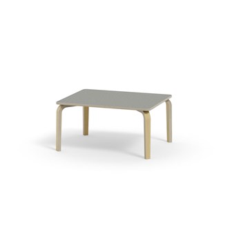 Arcus bord linoleum birk 100x80 cm
