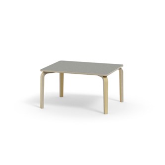 Arcus bord linoleum birk 100x80 cm