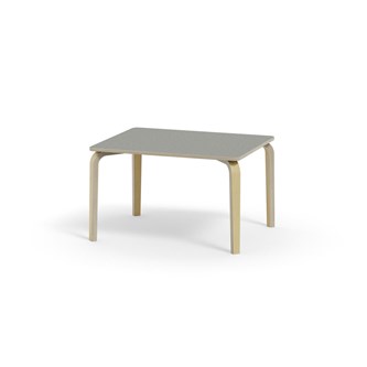 Arcus bord linoleum birk 100x80 cm