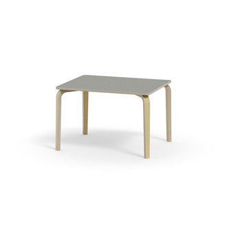 Arcus bord linoleum birk 100x80 cm