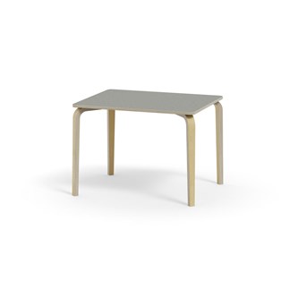 Arcus bord linoleum birk 100x80 cm