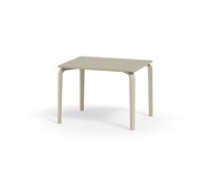 Arcus bord linoleum hvidpig. birk 100x80 cm