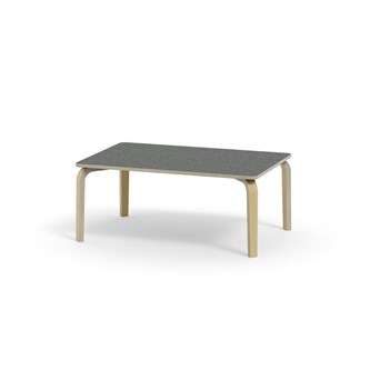 Arcus bord linoleum birk 120x80 cm