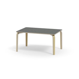 Arcus bord linoleum birk 120x80 cm