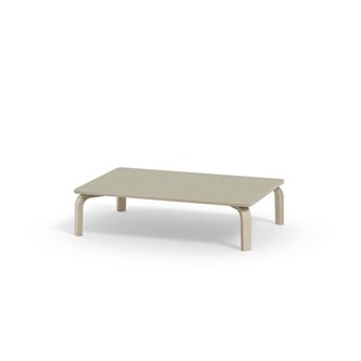 Arcus bord linoleum hvidpig. birk 120x80 cm