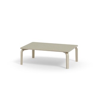 Arcus bord linoleum hvidpig. birk 120x80 cm