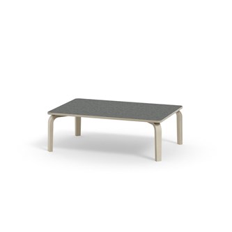 Arcus bord linoleum hvidpig. birk 120x80 cm