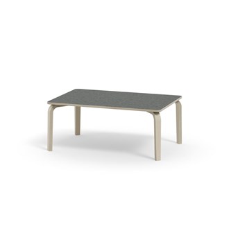 Arcus bord linoleum hvidpig. birk 120x80 cm