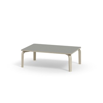 Arcus bord linoleum hvidpig. birk 120x80 cm