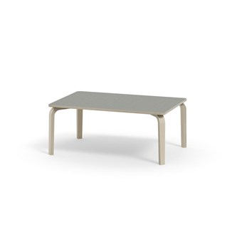 Arcus bord linoleum hvidpig. birk 120x80 cm