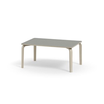Arcus bord linoleum hvidpig. birk 120x80 cm