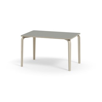 Arcus bord linoleum hvidpig. birk 120x80 cm
