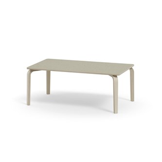 Arcus bord linoleum hvidpig. birk 140x80 cm