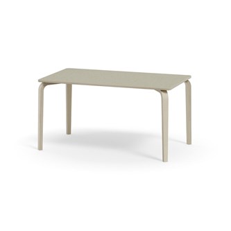 Arcus bord linoleum hvidpig. birk 140x80 cm